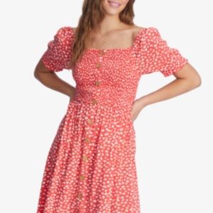 Roxy red summer dress. Brand new with tags still on!